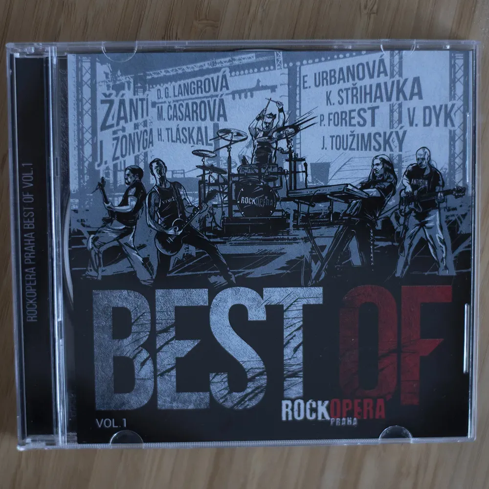 CD - výběrové album Best Of RockOpera I.